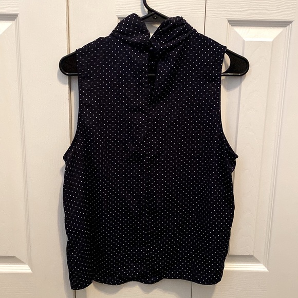Navy Blouse - Picture 2 of 2